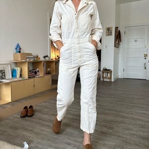 Big Bud Press long sleeve jumpsuit XS in white